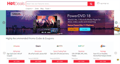 Desktop Screenshot of hotdeals.com